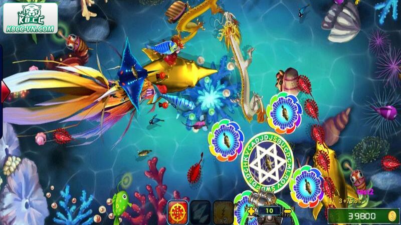 Bắn Cá Ăn Xu - Game Đổi Thưởng Độc Đáo Tại Nhà Cái K8CC 2 Áp dụng bí kíp bắn tăng đạn nếu có đủ vốn