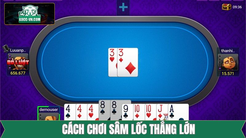 Cách Chơi Sâm Lốc - Bí Quyết Đoán Bài Đối Thủ Chính Xác K8CC 3 Bật mí kinh nghiệm khi nắm rõ cách chơi sâm lốc thắng lớn
