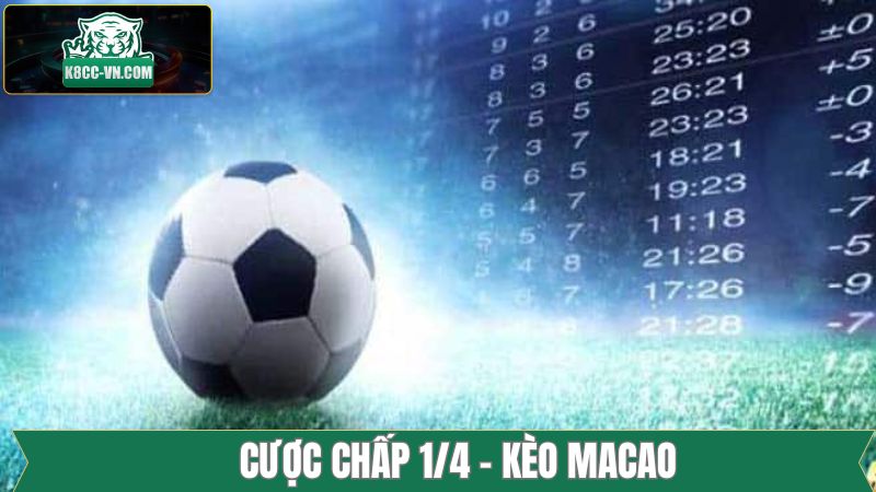 Kèo Macao - Hình Thức Cá Độ Thú Vị Cho Hội Viên Tại K8CC 2 Xuống tiền vào kèo Macao chấp 1/4