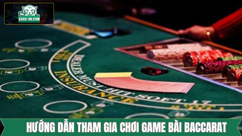 Game Bài Baccarat - Bí Quyết Làm Chủ Mọi Ván Đấu Tại K8CC 3 Hướng dẫn quy trình tham gia chơi game bài Baccarat dễ dàng