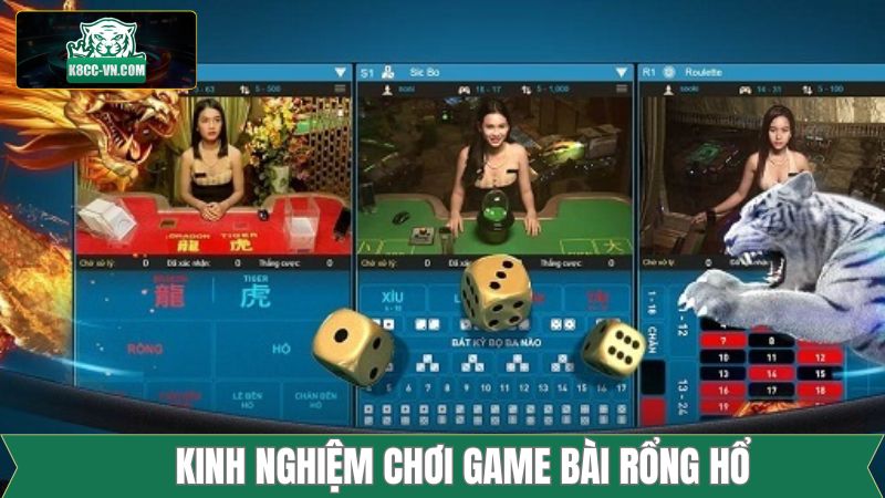 Rồng Hổ - Siêu Phẩm Kinh Điển Nhất Có Mặt Tại K8cc 3 Kinh nghiệm thắng chắc khi chơi rồng hổ