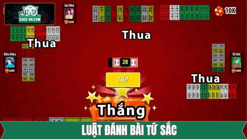 Bài Tứ Sắc - Trò Chơi Đổi Thưởng Đỉnh Cao Tại K8cc 2 Luật đánh tứ sắc chuẩn tại K8cc