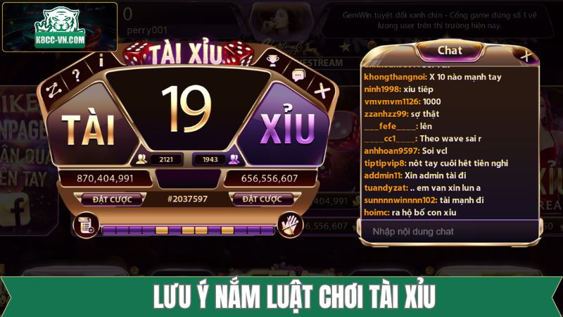 Luật Chơi Tài Xỉu - Chi Tiết Và Đầy Đủ Nhất Tại K8CC 3 Một vài điểm cần lưu ý khi áp dụng luật chơi tài xỉu