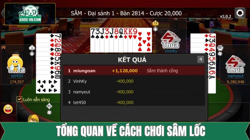 Cách Chơi Sâm Lốc - Bí Quyết Đoán Bài Đối Thủ Chính Xác K8CC 1 Điểm qua hấp dẫn game bài sâm lốc