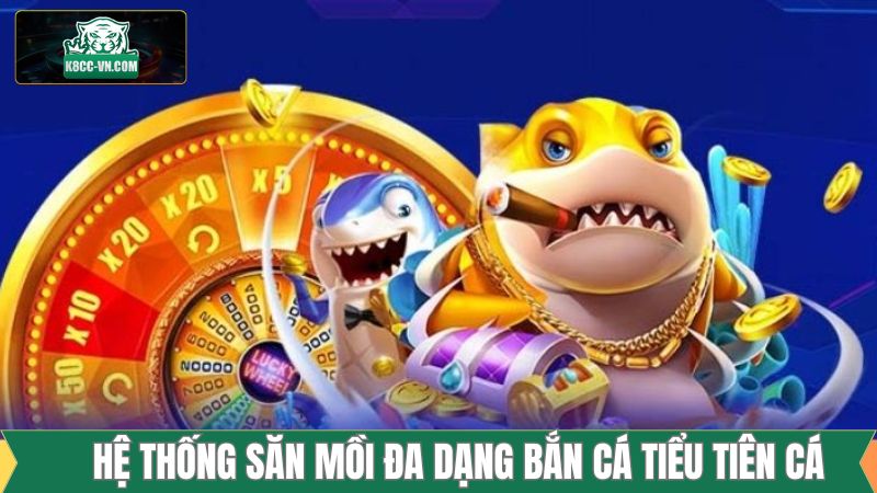 Bắn Cá Tiểu Tiên Cá - Ngư Trường Sống Động Tại K8cc 2 Hệ thống thiết bị săn mồi trong game đa dạng